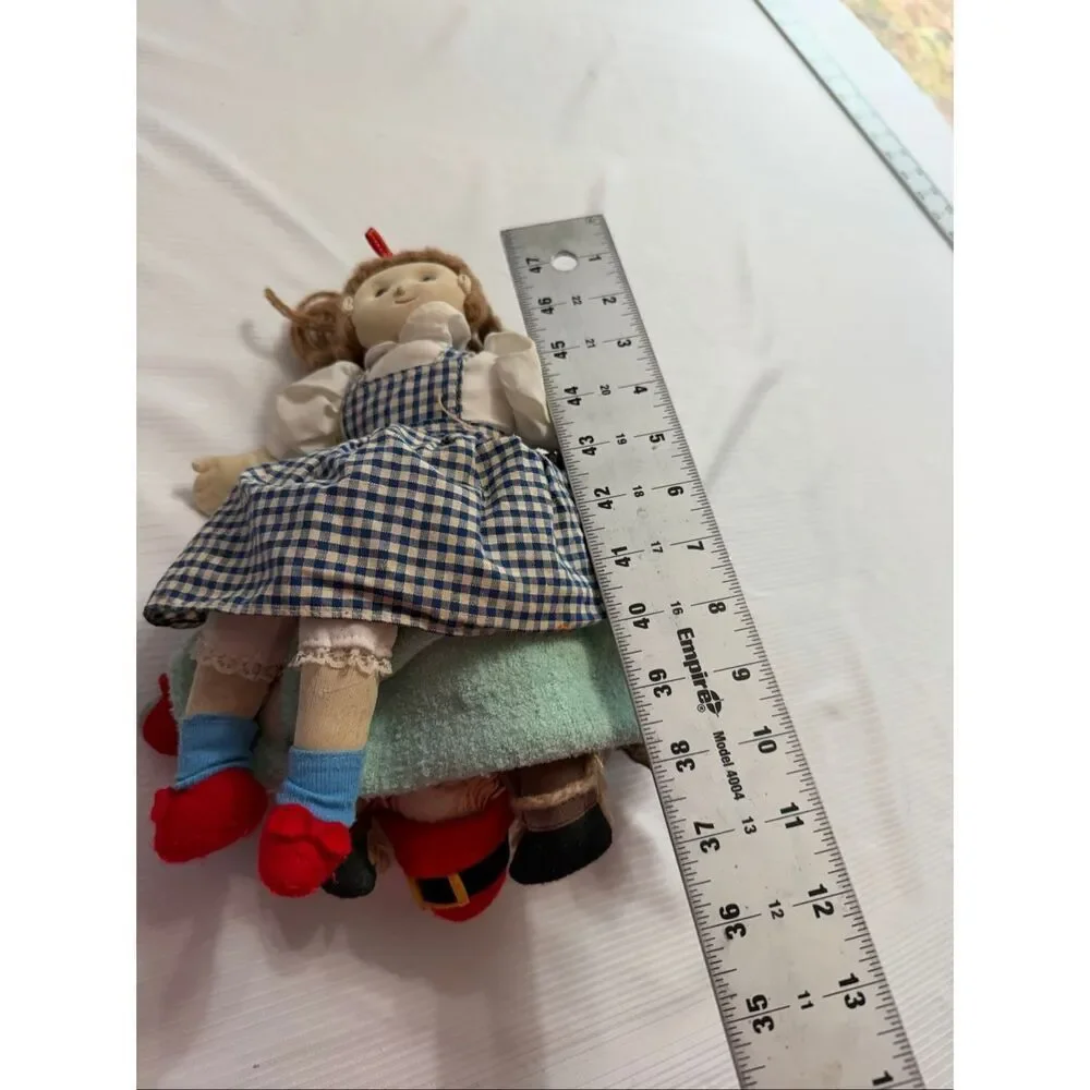 Wizard Of Oz Reversible Doll Plush Dorothy Tin Man Scarecrow VTG Topsy Turvy